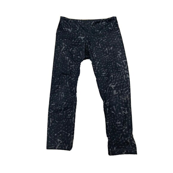 LULULEMON‎ Leggings Size 6 Black 3/4 - Picture 1 of 6